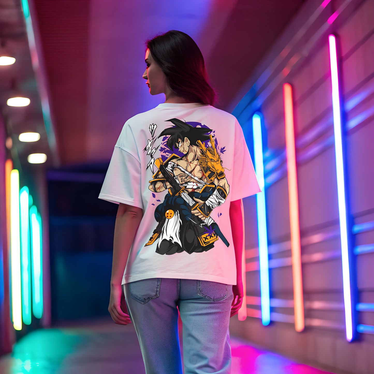 Dragon Ball Z - Goku Warrior | Unisex Oversized T-shirt
